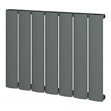 Eastbrook Malmesbury Horizontal Designer Radiator - 500mm X 375mm - Matt Anthracite - 89.0438 -Vital Home Shop 57638671 1